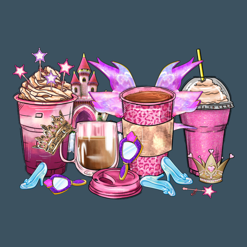 Princess Coffee Cups Urban Heavy Tee by Zillion Design Studio | Teevron