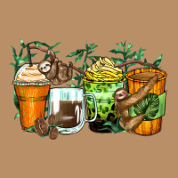 Sloth Coffee Cups Vintage Hoodie | Teevron