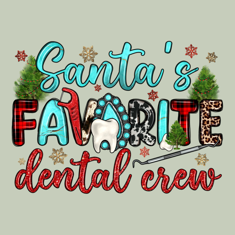 Santas Favorite Dental Crew Long Sleeve Tee by JahusDesignShop | Teevron