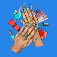 Western Nail Art With Nail Material Bbs Premium Hoodie | Teevron