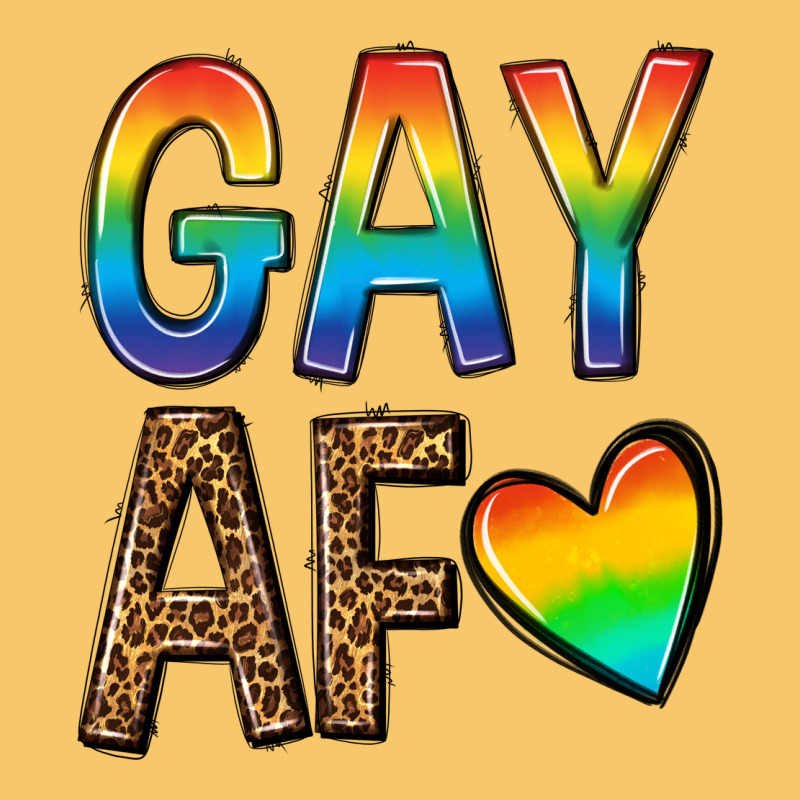 Gay Af Vintage Hoodie by texasbilliewilder | Teevron