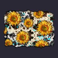 Cowhide Sunflower Pattern Vintage Tee | Teevron