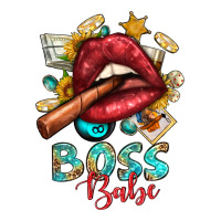 Western Boss Babe Cigar Lip | Teevron