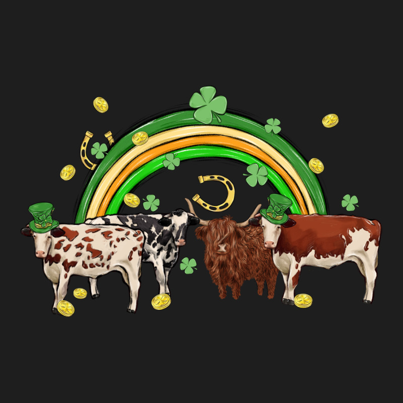 Cow St Patrick Days Heavyweight Hoodie by MaliasSmallBusiness | Teevron