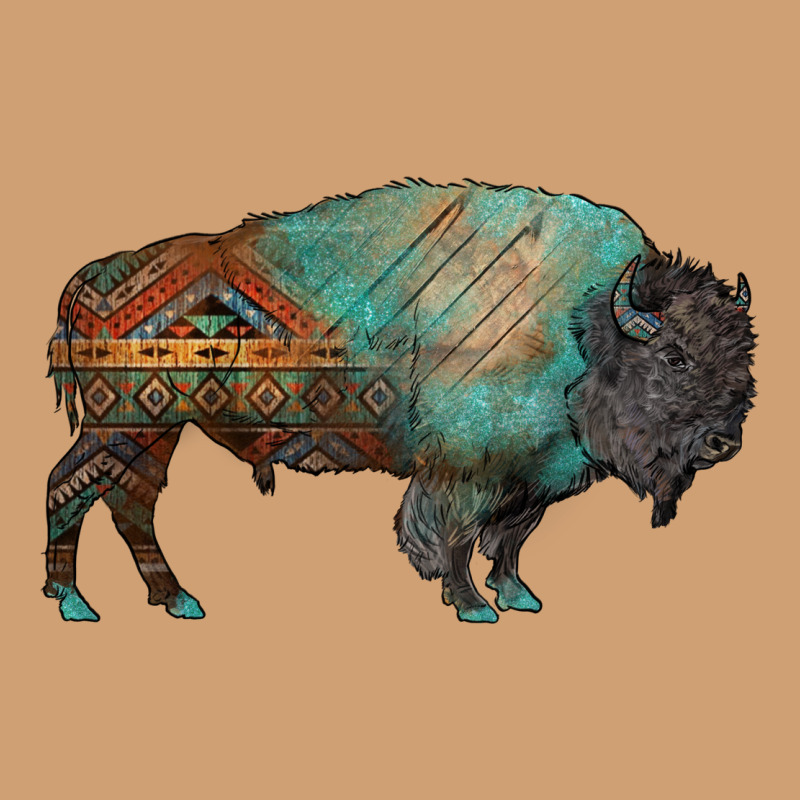 Aztec Bison Vintage Tee by RanaPortraitStore | Teevron
