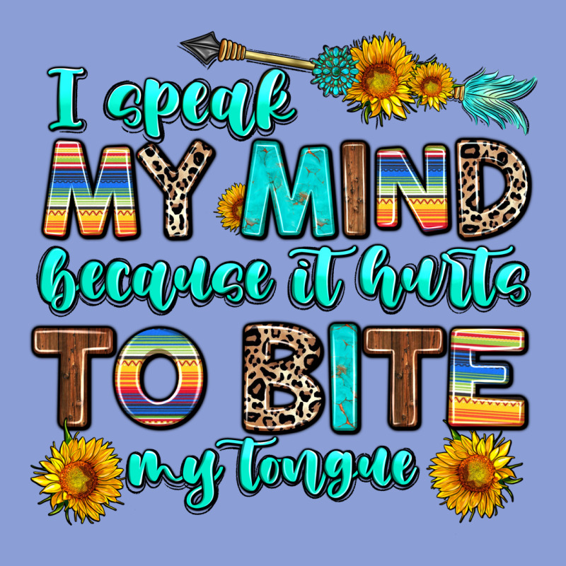 I Speak My Mind Because It Hurts To Bite My Tongue Long Sleeve Tee by AdoDesignShop | Teevron