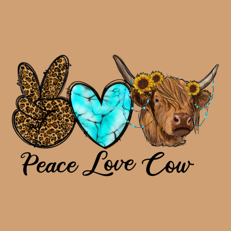 Peace Love Cow Vintage Tee by RanaPortraitStore | Teevron