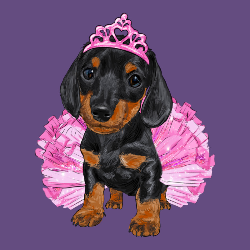 Balerina Dachshund With Tutu Vintage Hoodie by RanaPortraitStore | Teevron