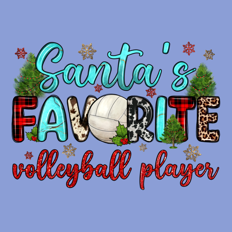 Santa S Favorite Volleyball Player Long Sleeve Tee by JahusDesignShop | Teevron