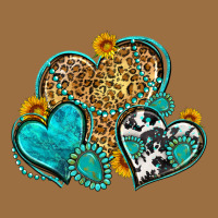 Western Turquoise Hearts Vintage Tee | Teevron