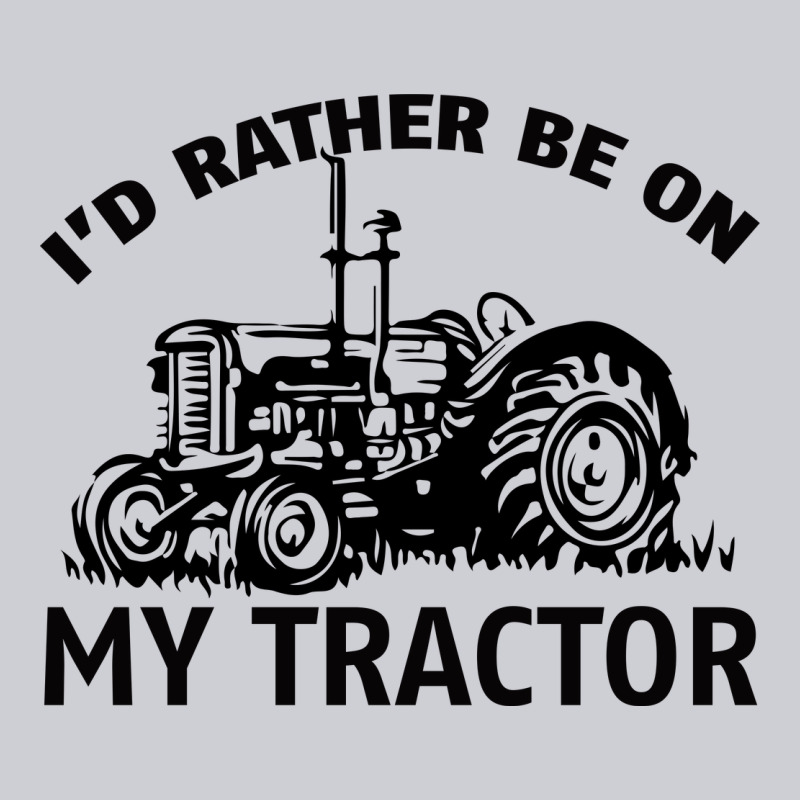 I D Rather Be On My Tractor Urban Hoodie by Bettercallsaul | Teevron