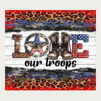 Armed Forces Day Love Our Troops Zipper Hoodie | Teevron