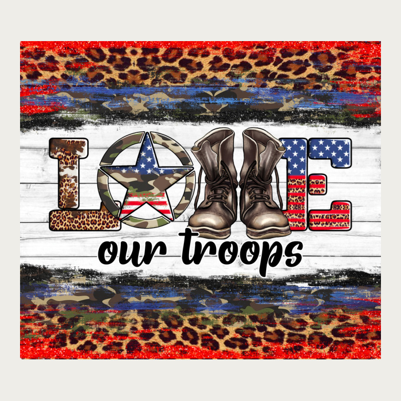Armed Forces Day Love Our Troops Zipper Hoodie by Artiststas | Teevron