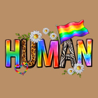 Human With Daisies Vintage Hoodie | Teevron