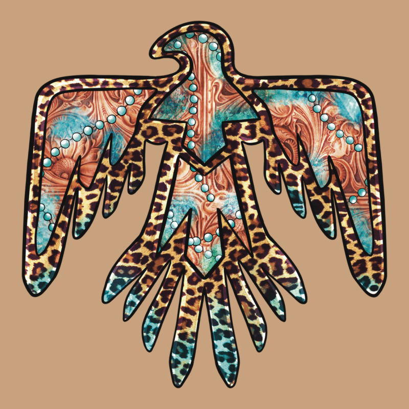 Thunderbird Leopard Leather Vintage Tee by BarkalooDesign | Teevron