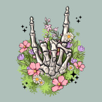 Skeleton Flowers Heavyweight Hoodie | Teevron