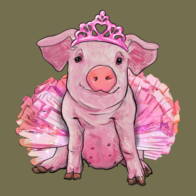 Balerina Pig With Tutu Vintage Hoodie by RanaPortraitStore | Teevron