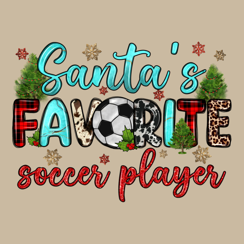 Santa S Favorite Soccer Player Long Sleeve Tee by JahusDesignShop | Teevron