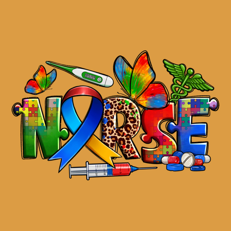Autism Nurse Urban Heavy Tee by Zillion Design Studio | Teevron