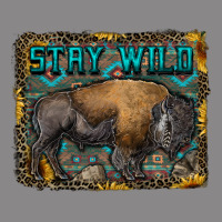 Stay Wild Aztec Bison Vintage Tee | Teevron