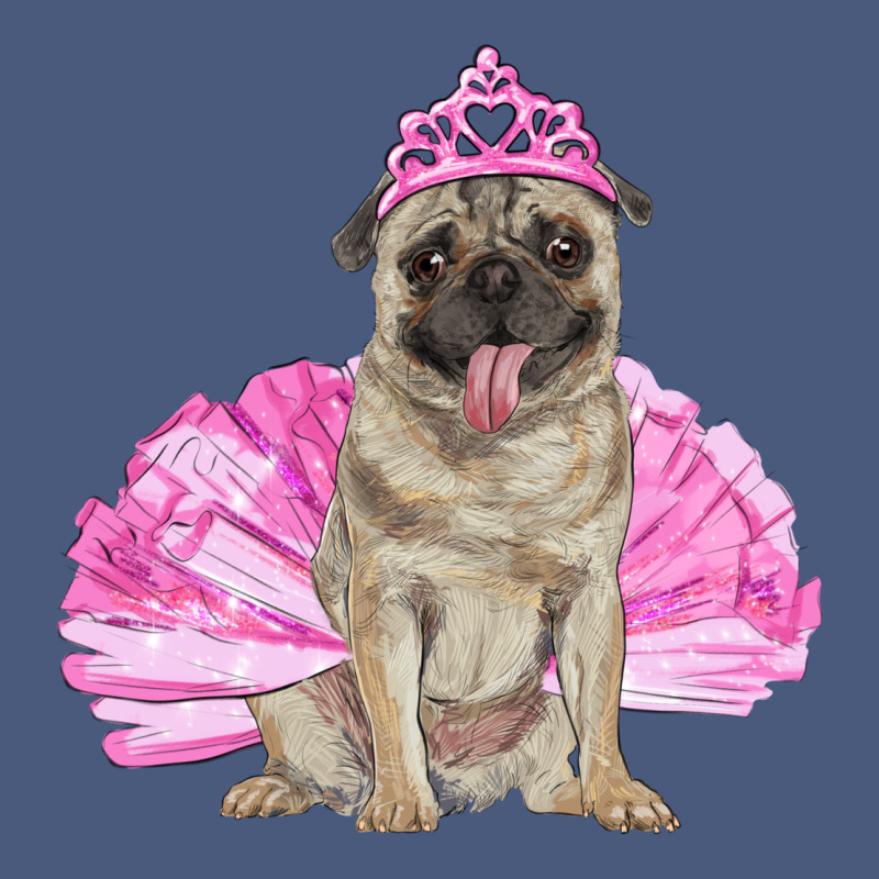 Balerina Pug With Tutu Vintage Hoodie by RanaPortraitStore | Teevron