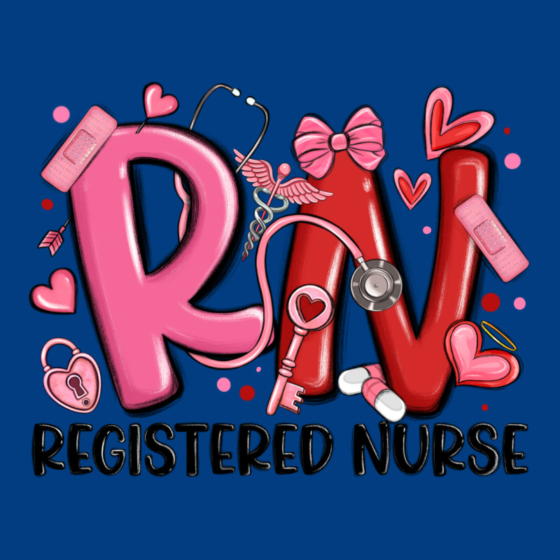 Rn Registered Nurse Valentines Day Premium Sweatshirt by MaliasSmallBusiness | Teevron