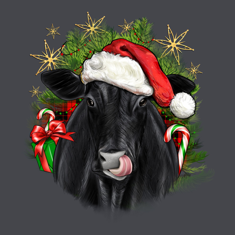 Christmas Black Angus Long Sleeve Tee by JahusDesignShop | Teevron