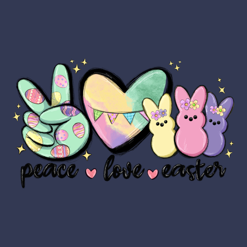Peace Love Peeps Heavyweight Hoodie by MaliasSmallBusiness | Teevron