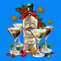 Christmas Martini  And Martini Bottle Zipper Hoodie | Teevron