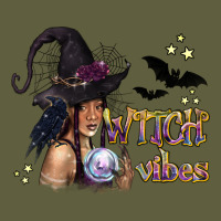 Black Witch Vibes Vintage Tee | Teevron