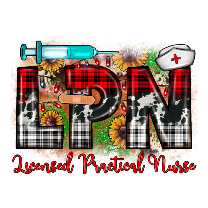 Christmas Lpn Licensed Practical Nurse Long Sleeve Tee by JahusDesignShop | Teevron