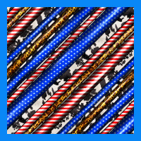 Western America Seamless Pattern Zipper Hoodie | Teevron