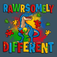 Rawrsomely Different Autism Trex Urban Heavy Tee | Teevron