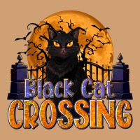 Black Cat Crossing Vintage Tee | Teevron