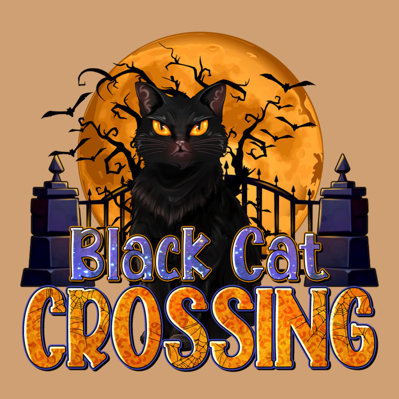 Black Cat Crossing Vintage Tee by texasbilliewilder | Teevron