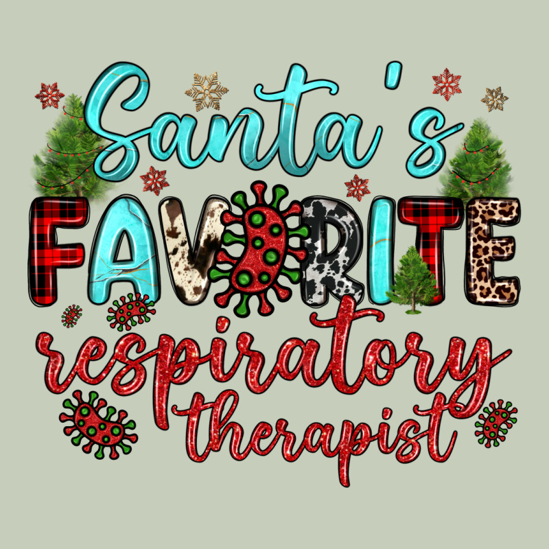 Santa S Favorite Respiratory Therapist Long Sleeve Tee by JahusDesignShop | Teevron
