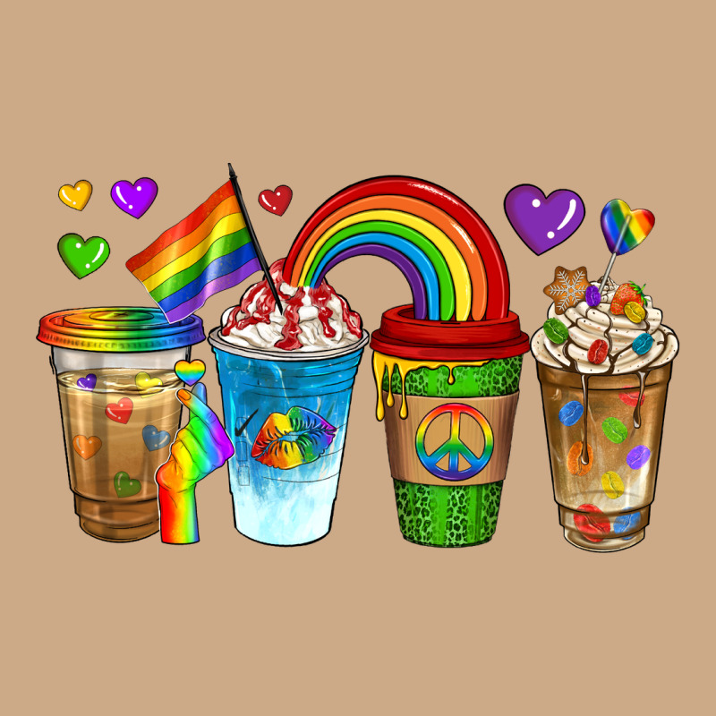 Lgbtq Coffee Drinks Vintage Hoodie by texasbilliewilder | Teevron