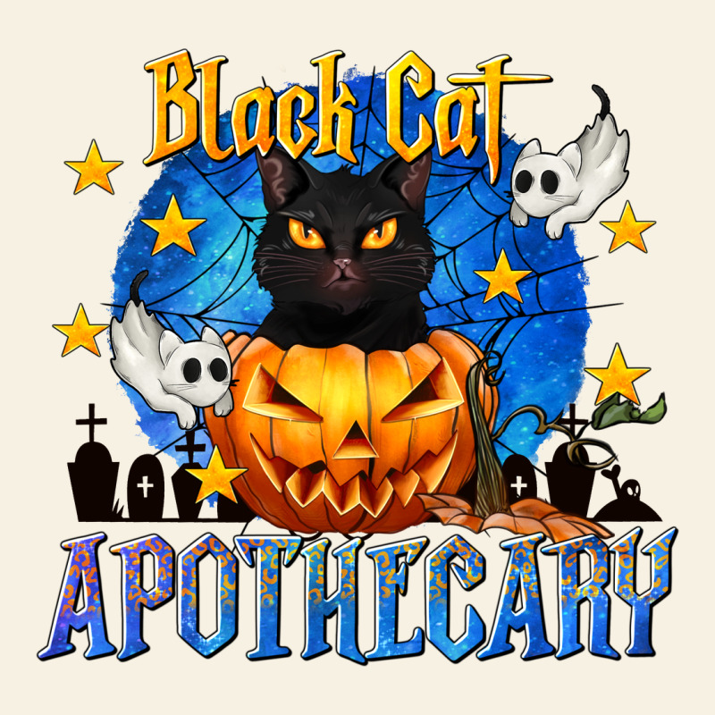 Black Cat Apothecary Vintage Tee by texasbilliewilder | Teevron
