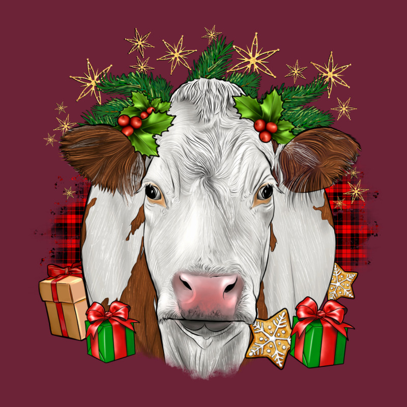 Christmas Simmental Long Sleeve Tee by JahusDesignShop | Teevron