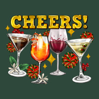 Cheers Christmas Coctail Zipper Hoodie | Teevron