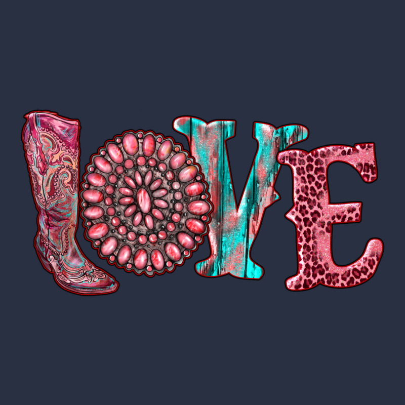 Valentine's Day Love With Boots And Gemstone Heavyweight Sweatshirt by RanaPortraitStore | Teevron