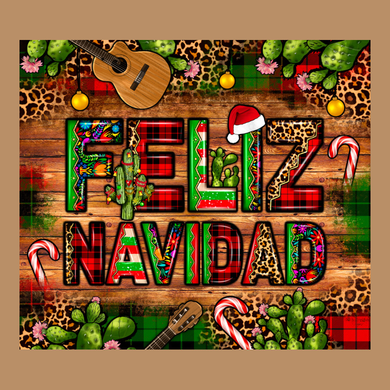 Feliz Navidad Christmas Cactus Leopard Vintage Hoodie by JahusDesignShop | Teevron