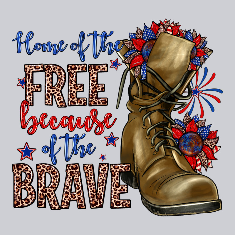 Home Of The Free Because Of The Brave Heavyweight Sweatshirt by Zillion Design Studio | Teevron