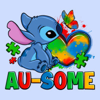 Ausome Stitch Autism Urban Heavy Tee | Teevron