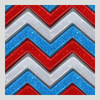 Glitter 4th Of July Seamless Pattern Zipper Hoodie | Teevron