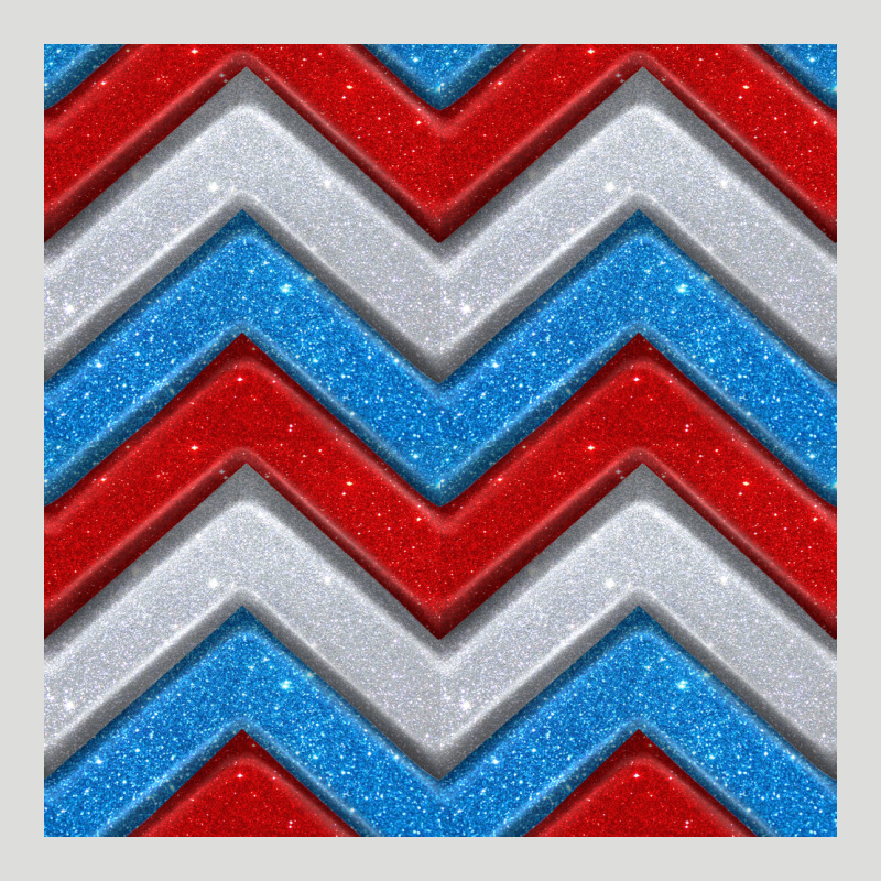 Glitter 4th Of July Seamless Pattern Zipper Hoodie by BundleAndBundleShop | Teevron