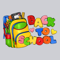 Back To School With School Bag Heavyweight Sweatshirt | Teevron