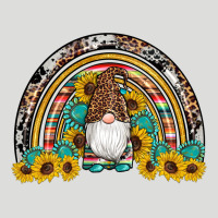 Western Gnome Gemstones Sunflowers Rainbow Zipper Hoodie | Teevron