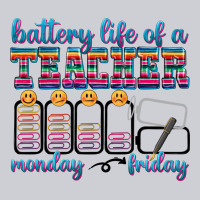 Battery Life Of A Teacher Heavyweight Sweatshirt | Teevron