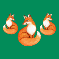 Three Little Foxes In Fox Family I Gift Urban Hoodie | Teevron